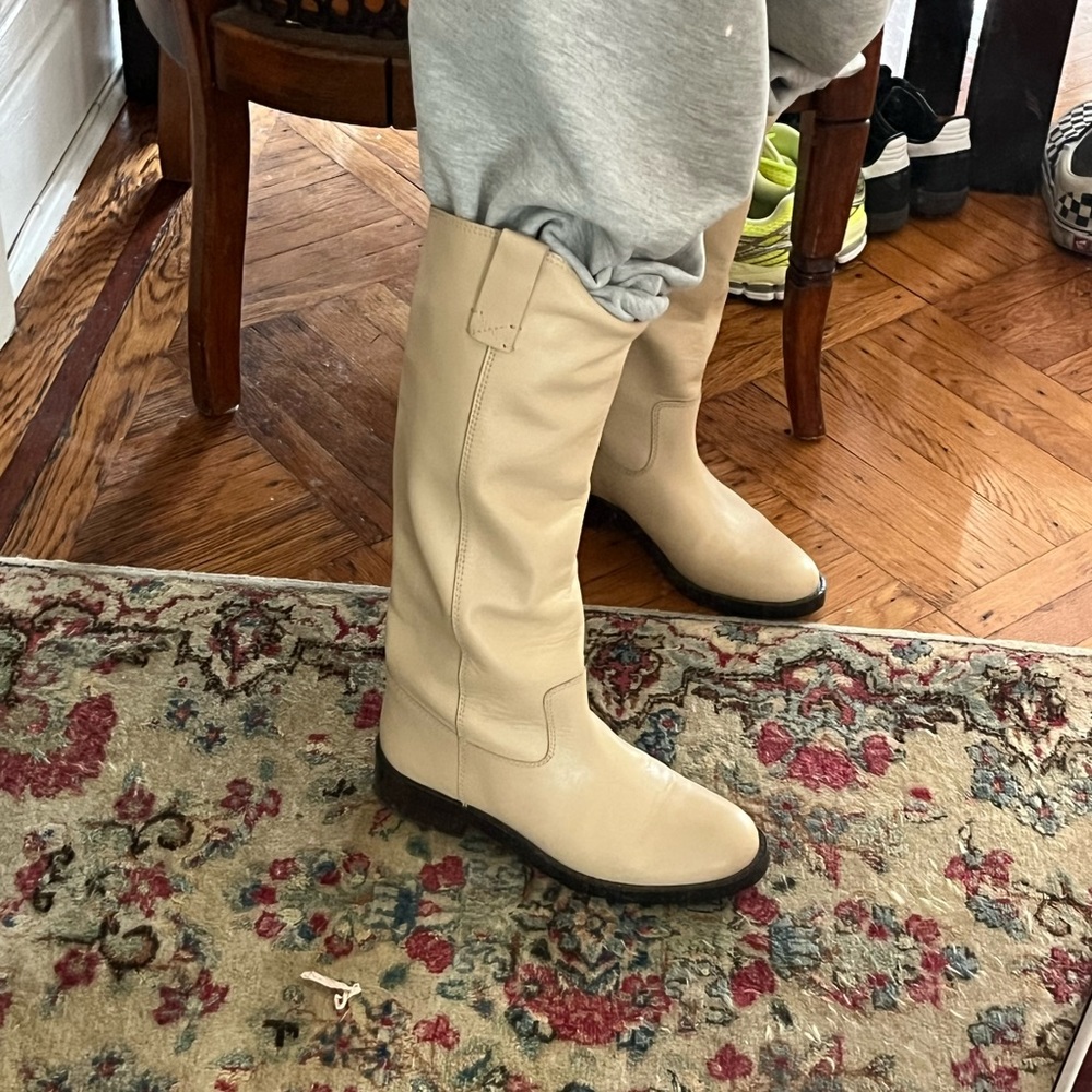 J.Crew leather riding boots. Worn very few times nearly brand new condition.